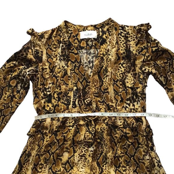 Ba&sh Sahara Snake Print Midi Dress, size XS - Picture 14 of 16